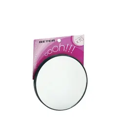 Beter 14608 miroir de maquillage Ventouse Rond Noir