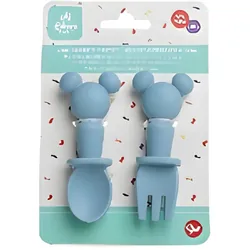 Thermobaby Silicone Cutlery Mickey 2 pcs