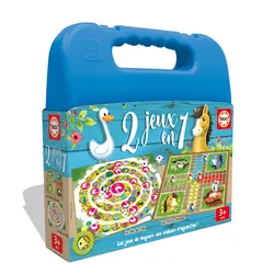 Educa Malette 2 Jeux Chevaux Oie