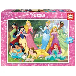 Educa Disney Princesses Jeu de puzzle 500 pièce(s) Dessins animés