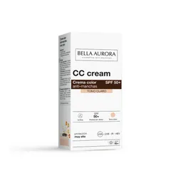 BELLA AURORA CC Cream anti-taches SPF50+. Ton clair 30 ml