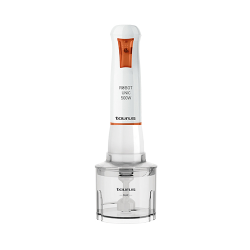 Taurus Robot Unic 500 Plus Inox Mélangeur par immersion 500 W Orange, Blanc
