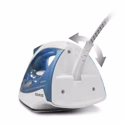 Taurus Baltic 2200 Fer à repasser à sec ou à vapeur Semelle Nano en argent céramique 2200 W Bleu, Blanc - Vue supplémentaire 2
