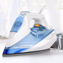 Taurus Agatha 2800 Fer à repasser à sec ou à vapeur Semelle en céramique 2800 W Bleu, Blanc - Vue supplémentaire 3