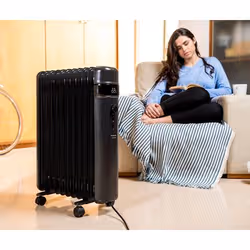 Taurus Agadir Öl-Radiator 2500 W NA Intérieure Noir 250 W Chauffage électrique à bain d’huile - Vue supplémentaire 2