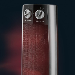 Taurus Atacama 2000 Noir, Argent Chauffage de ventilateur électrique