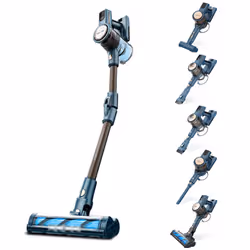 Taurus Homeland Digital Animal Flex Aspirateur-balai 2 en 1 Batterie Sec Cyclonique, HEPA Sans sac 0,5 L Bleu 2,2 Ah - Vue supplémentaire 2