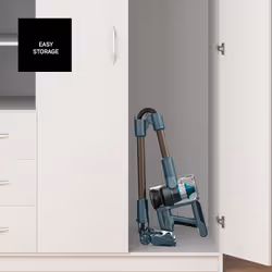 Taurus Homeland Digital Animal Flex Aspirateur-balai 2 en 1 Batterie Sec Cyclonique, HEPA Sans sac 0,5 L Bleu 2,2 Ah - Vue supplémentaire 8