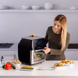 Taurus 973981000 friteuse Unique 12 L Autonome 1300 W Friteuse d’air chaud Noir - Vue supplémentaire 10