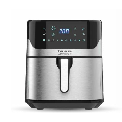 Taurus DIGITAL 7S Unique 6,5 L Autonome 1600 W Friteuse d’air chaud Noir, Argent