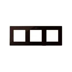 Simon 2400630-188 Plaque de commutation et obturateur Chocolat