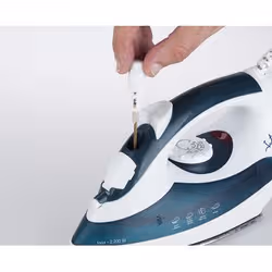 JATA PL120 fer à repasser Fer à vapeur Semelle en acier inoxydable 2200 W Bleu, Blanc - Vue supplémentaire 2