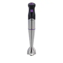 JATA BT166 Mélangeur par immersion 1000 W Violet, Acier inoxydable