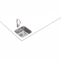 Teka BE 40.40 1C Evier encastré Carré Acier inoxydable - Vue supplémentaire 5