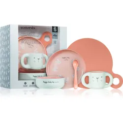 Suavinex Hygge Toddler Feeding Set 6 m+ Pink 5 pcs