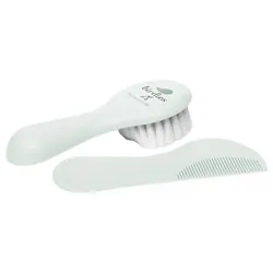 Suavinex Birdies Set Brosse - Peigne 0 Mois et + - Couleur : Vert