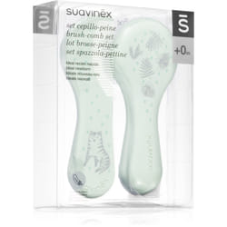 Suavinex Tigers Brush-comb Set Green 1 pcs