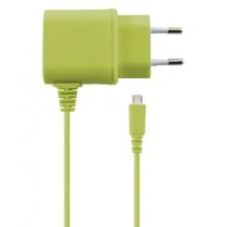 Ksix B1740CD02VE chargeur d'appareils mobiles Écouteurs, Smartphone, Tablette Vert Secteur Intérieure