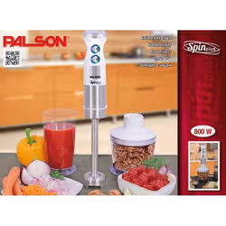 Palson Spin Plus 0,5 L Mélangeur par immersion 800 W Acier inoxydable, Blanc - Vue supplémentaire 4