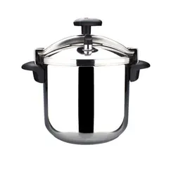 Magefesa 01OPSTACO06 autocuiseur pour cuisinière 6 L Noir, Acier inoxydable