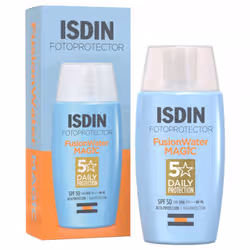 Isdin Fotoprotector Fusion Water SPF50 50 ml est un écran solaire pour le visage