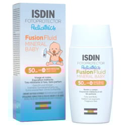 Crème solaire visage pour enfants SPF50 50ml Mineral Baby Fotoprotector Pediatrics Isdin