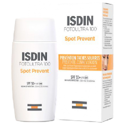 Crème solaire anti-taches SPF50+ 50ml FotoUltra Spot Prevent UV Care Isdin