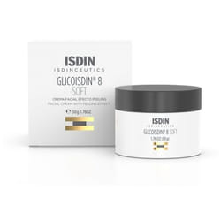 Isdin Isdinceutics Glicoisdin 8 Soft Crème Visage Effet Peeling 50 g