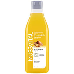 Mussvital Essentials Argan oil 750 ml Gel douche Unisexe Corps