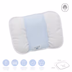 Cambrass 34138 Oreiller pour bébé Bleu - Vue supplémentaire 2