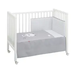 Cambrass 44079 Lit pour bébé Pied Coton Gris