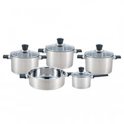 BATTERIE DE CUISINE TAURUS SEVILLA 9 PIECES