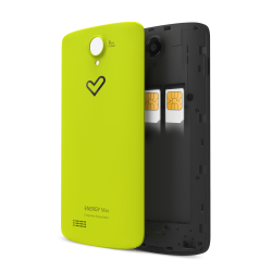 Energy Sistem Energy Phone Max 12,7 cm (5") Double SIM Android 4.4 3G 1 Go 8 Go 2000 mAh Noir, Rouge, Jaune