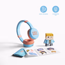 Energy Sistem Lol&Roll Pop Casque Avec fil À la main Musique Bleu, Orange - Vue supplémentaire 7