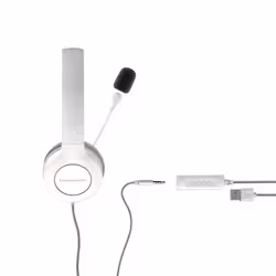 Energy Sistem 452156 écouteur/casque Avec fil Arceau Appels/Musique USB Type-A Blanc - Vue supplémentaire 6