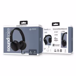 Energy Sistem Soundspire Casque Avec fil Arceau Appels/Musique Noir - Vue supplémentaire 5
