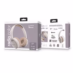 Energy Sistem Radio Color Casque Sans fil Arceau Appels/Musique USB Type-C Bluetooth Beige - Vue supplémentaire 5