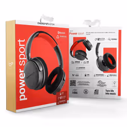 Energy Sistem Power Sport Casque Avec fil &sans fil Arceau Sports USB Type-C Bluetooth Noir, Rouge - Vue supplémentaire 6
