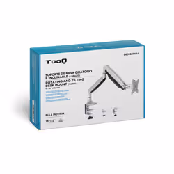 TooQ DB3032TNR-S support d'écran plat pour bureau 81,3 cm (32") Argent - Vue supplémentaire 9