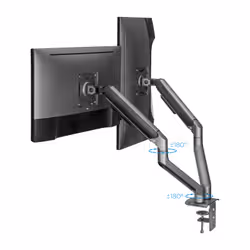 TooQ DB4132TNR-G support d'écran plat pour bureau 81,3 cm (32") Noir - Vue supplémentaire 4