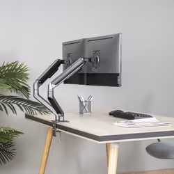 TooQ DB4132TNR-G support d'écran plat pour bureau 81,3 cm (32") Noir - Vue supplémentaire 5