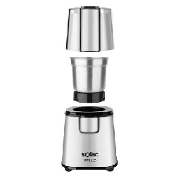 Solac MC6251 220 W Noir, Acier inoxydable