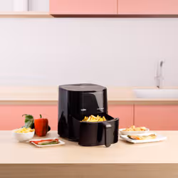 Solac S97203800 friteuse Unique 5 L Autonome 1500 W Friteuse d’air chaud Noir - Vue supplémentaire 3