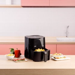 Solac S97203800 friteuse Unique 5 L Autonome 1500 W Friteuse d’air chaud Noir