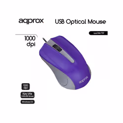 Approx APPOMLITE souris USB Type-A Optique 1000 DPI - Vue supplémentaire 2