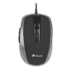 NGS Tick Silver souris Droitier USB Type-A Optique 1600 DPI