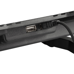 NGS GCX-400 système de refroidissement pour ordinateurs portables 43,2 cm (17") 2500 tr/min Noir
