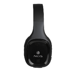 NGS Artica Sloth Casque Avec fil &sans fil Arceau Appels/Musique Bluetooth Noir