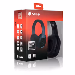 NGS Artica Sloth Casque Avec fil &sans fil Arceau Appels/Musique Bluetooth Noir - Vue supplémentaire 5