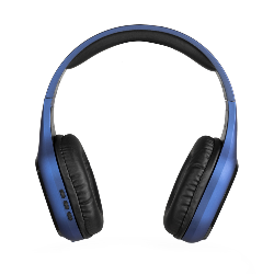 NGS Artica Sloth Casque Avec fil &sans fil Arceau Appels/Musique Bluetooth Noir, Bleu